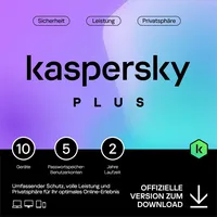 Kaspersky Lab Kaspersky Plus, 10 User, 2 Jahre, ESD