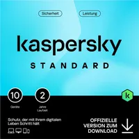 Kaspersky Lab Kaspersky Standard, 10 User, 2 Jahre, ESD