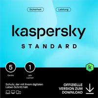 Kaspersky Lab Kaspersky Standard, 5 User, 1 Jahr, ESD