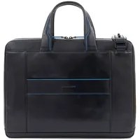 Piquadro Laptoptasche Blue Square Revamp Slim Computer Briefcase Blu