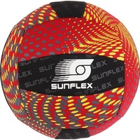 Sunflex Neopren Beach und Funball Größe 5 rot bunt
