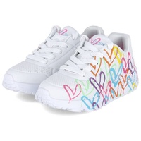 SKECHERS Uno Lite Spread The Love Kinder Weiß 34