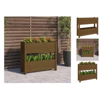 VidaXL Pflanzkübel 77 x 25 x 66 cm Honigbraun
