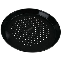 FMprofessional Pizzablech gelocht Ø 32 cm BBQ, Backblech für