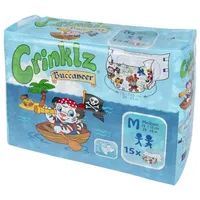 Crinklz Windeln Buccaneer - Seeräuber mit Folie - Größe