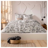 Estella Bettwäsche Agneta 135 x 200 cm Jersey Beige