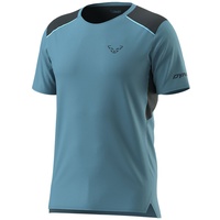Dynafit Sky Kurzarm-t-shirt - Storm Blue / Blueberry -