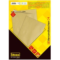 IDENA Versandtaschen DIN C4, 10 Stück