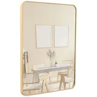 Boromal Terra Home Wandspiegel Gold 60x80 cm, Rechteckig, Wand
