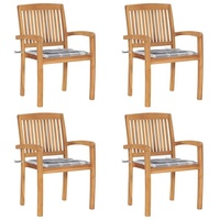 VidaXL Gartenstuhl 59 x 95,5 x 26 cm braun