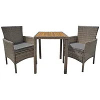 Lomadox Balkonset 3-tlg. Braun