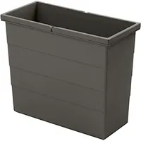 HAILO Inneneimer 21 Liter basaltgrau