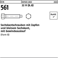 Industrial Quality Supplies DIN 561 Form B Sechskantschraube VG