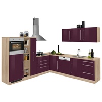 Kochstation Winkelküche »KS-Samos«, Stellbreite 260x270 cm, wahlweise mit E-Geräten