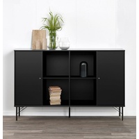 Hammel Furniture Sideboard HAMMEL FURNITURE "Mistral Kubus", schwarz, B:136cm