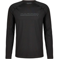 Mammut Selun Fl Sun Logo Langarm-t-shirt - Black -