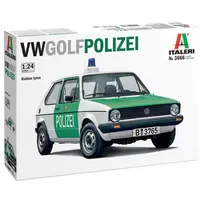 Italeri 3666 - VW Golf Mk.I Polizei rot 1:24
