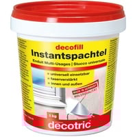 Decotric decofill Instantspachtel 1 kg Fertigspachtel