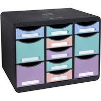 Exacompta Schubladenbox Store Box Multi 11 individuell platzierbaren Schubladen.