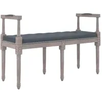 VidaXL Sitzbank Dunkelgrau 110 x 40 x 70 cm