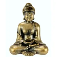 I.GE.A. Dekofigur Buddha 24 cm gold