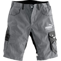 Puma kurze Arbeitshose CHAMP stahlgrau/carbon