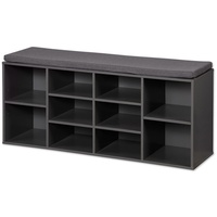 KESPER Schuhschrank mit Sitzkissen, - Grau