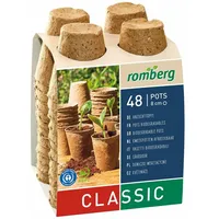 ROMBERG Anzuchttöpfe 8 cm 18 Stück