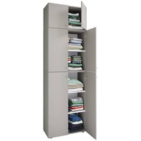 VCM Kleiderschrank Lona XXL Grau