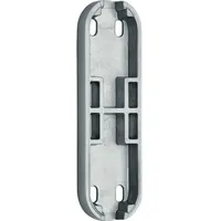 DENI Untersatz zu Türtreibr.Vario f.aufliegende Stangen silber elox.