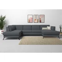 Sit&more Wohnlandschaft »Olsen U-Form«, inklusive Sitztiefenverstellung, wahlweise mit Bettfunktion,
