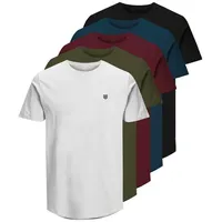 JACK & JONES Herren T-Shirt JPRBLABRODY Tee Crew Neck
