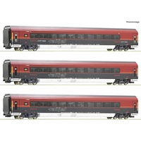 Roco 74040 H0 3er-Set Railjet ÖBB
