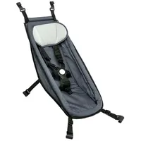 Croozer Kraams Babysitz für Fahrradanhänger graphite blue (122000422)