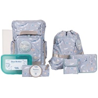 School-Mood Schulranzenset Rebel Air+ Aqua Nordic Collection