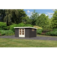 Karibu Gartenhaus Trittau 5 terragrau (41533)