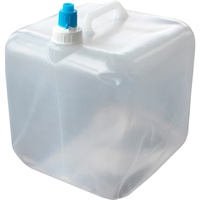 CAMPINGAZ Wasserkanister faltbar 15 l, Wasserbehälter transparent, mit Drehverschluss
