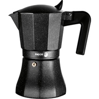 Fagor Italienische Kaffeemaschine FAGOR Etnica Edelstahl 18/10 6 Tassen