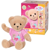 Zapf BABY born® Plüschtier BÄR in pink (30cm)