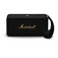 Marshall Middleton Bluetooth Speaker, Black – Brass, wasserfest IP67