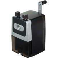 IDENA 520105 - Bleistift-Spitzmaschine, schwarz,