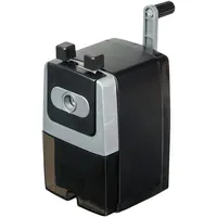 IDENA 520105 - Bleistift-Spitzmaschine, schwarz,