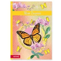 ROTH Zeugnismappe Schmetterling mit Design und Effekt