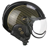 CGM 801g Ebi Gold Stadthelm - Erwachsene skihelm, Schwarz