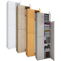 VCM XXL Schuhschrank Kleiderschrank Schrank Lona 5f A