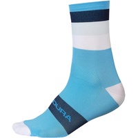 Endura Bandwidth Fahrradsocken für Herren, Neon-Blau, S