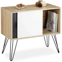 Relaxdays Kommode, 10020348_0 braun 80,0 x 40,0 x 70,0
