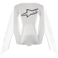 Alpinestars S-M5 Solid Helmschirm, weiss für Männer