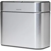 Simplehuman 4L Kompostbehälter, gebürsteter Edelstahl