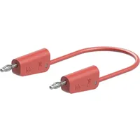 STÄUBLI LK-4N-F10 Messleitung 25cm Rot 1St.